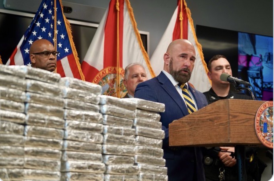 FLORIDA INTERRUMPE RUTA NARCOTRAFICANTE: INCAUTAN 173 KILOS DE COCAÍNA PROVENIENTES DE LA FRONTERA MEXICANA