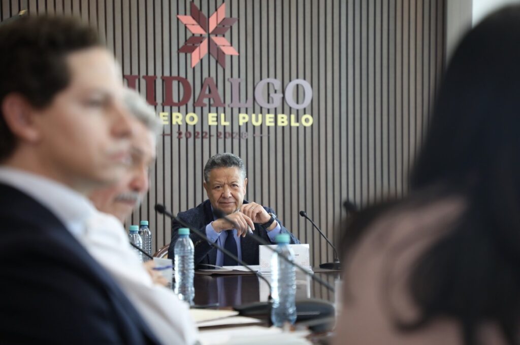 MENCHACA SALAZAR VERIFICA PROGRESO DEL PLAN HÍDRICO EN HIDALGO